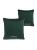 Tom Tailor Zierkissenhülle VELVET SIGNATURE in Grün