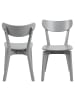 ebuy24 Esszimmerstuhl Roxby Grau 2er Set