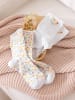 WITT WEIDEN Damen-Socken in weiß-geblümt