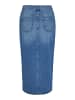 Vila Jeansrock in Medium Blue Denim