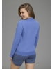 Delmao Sweatjacke in denim blau
