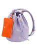 DuDu Beuteltasche Leder 14 cm in provence lilac