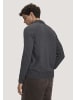 Hessnatur Hessnatur Strick Polo Regular aus Bio-Merinowolle mit Bio-Baumwolle in anthrazit