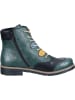 rieker Schnürstiefeletten in peacock/schwarz/honig/royal