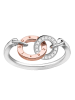 Thomas Sabo Ring "Together Diamanten und Rosègold" in Silber