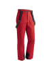 Maier Sports Latz- / Trägerhosen Anton in Rot4584