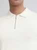 CASUAL FRIDAY Kurzarm Strickpoloshirt Polokragen Casual in Weiß