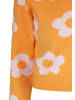 Swirly Damen Cardigan in ORANGE
