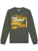 wat? Apparel Sweatshirt LIMITED EDITION LOGO PRINT 02 in Khaki