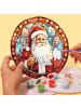 ARTNANAS 
PVC-Tischset Malen nach Zahlen 6er Set-"Stille Weihnachtsnacht 3" 20cm