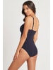 Sea Level Essentials Twist Front Multifit One Piece in NIGHT SKY