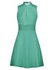 Vera Mont Cocktailkleid mit Spitzeneinsatz in Light Green