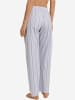 Hanro Pyjamahose Loungy Nights in powder blue stripe