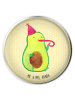 Mr. & Mrs. Panda Ablaufgarnitur Avocado Feier ohne Spruch in Gelb Pastell