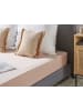 Beliani Bettlaken HOFUF in Beige - (W) 90 x (H) 25 x (L) 200 cm