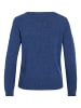 Vila Strickpullover in Navy Peony1