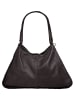 Samantha Look Shopper echt Leder in dunkelbraun