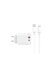 WIWU WIWU Wandladegerät Wi-U002 PD + QC 20W 1x USB 1x USB-C + Kabel in Weiß