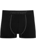 normani 6 Herren Baumwoll-Boxershorts in Grau/Dunkelblau/Schwarz