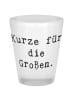 Mr. & Mrs. Panda Schnapsglas Spruch Schnapsglas Freude mit Spruch in Transparent