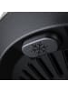 Wisam® Handyhalterung mit induktivem Laden mit Lüftungsventilator – Schwarz