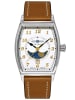 Zeppelin Damenuhr Metropolis Mondphase Lederband Braun