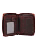 Greenburry Rugged Geldbörse RFID Schutz Leder 10 cm brown