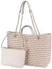 Guess Handtasche Giully II Large 2 In 1 Tote in Taupe Multi