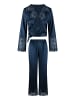 Linga Dore Linga Dore Satin Pyjama set in Midnight