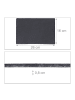 relaxdays 24x Schieferplatte in Anthrazit - (B)26 x (T)16 cm