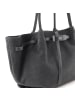 Les Visionnaires Bonnie Shopper Tasche Leder 51 cm asphalte
