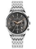 Jacques Lemans Herren-Armbanduhr Chronograph London Anthrazit