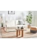 Beliani Schlafsofa BENNAS in Beige/Schwarz - (W) 174 x (H) 87 x (L) 84 cm
