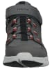 Geox Stiefelette in Grau/Rot