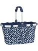 Reisenthel Einkaufstasche Carrybag in Frame Signature Navy
