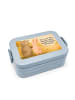 Mr. & Mrs. Panda MEPAL Bentobox Bär und Hase Umarmen Design mit ... in Blau Pastell
