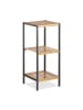 relaxdays Regal in Natur - (B)30 x (H)70 x (T)30 cm