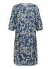 KAFFE curve Kleid KCmahlia A-shape in Bering Sea/White Paisley