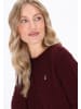 DreiMaster Maritim Women Sweater in burgundy
