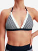 JOOP! Triangel-Bikini-Top Stripes in Blau