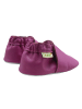 Yalion Leder-Krabbelschuhe in Lila