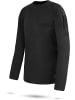 Normani Outdoor Sports Herren Langarmshirt Major in Schwarz