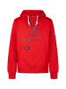 SCHIETWETTER Kapuzenhoodie in red/navy