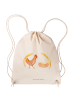 Mr. & Mrs. Panda Gym Bag Huhn Stolz ohne Spruch in Creme