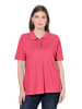 Ulla Popken Poloshirt in helles fuchsia