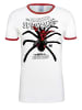 Logoshirt T-Shirt Spider-Man in altweiss/rot