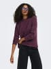 ONLY Strickpullover in Mauve Wine