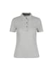 Seven Seas by ID Polo Shirt elegant in Alt-Grau meliert