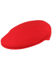 kangol Schirmmütze einteilig in rot