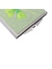 Mr. & Mrs. Panda Handtaschenspiegel quadratisch Blume Kleeblatt ... in Blattgrün